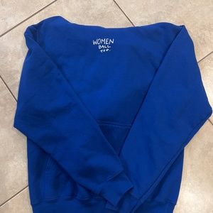 Womens ball too hoodie